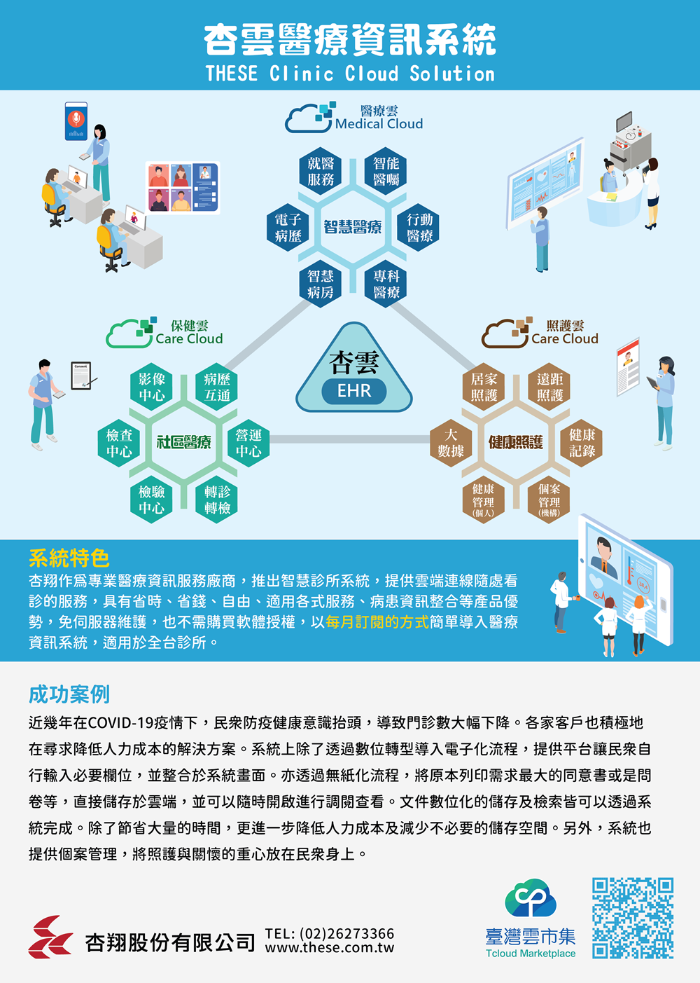 臺灣雲市集-杏雲醫療資訊系統